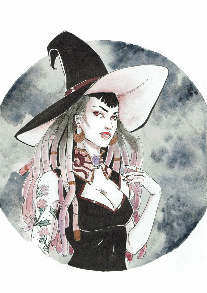thecollectibles: Botanical Witches by  Célia Beauduc  