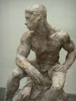 ganymedesrocks: antonio-m: Auguste Rodin,The Athlete (1901-1904) Auguste Rodin, born François Auguste René Rodin (1840 – 1917) 