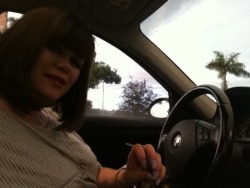 marcydiamond:  Driving around #bmw #3series  Sweet!!!!!