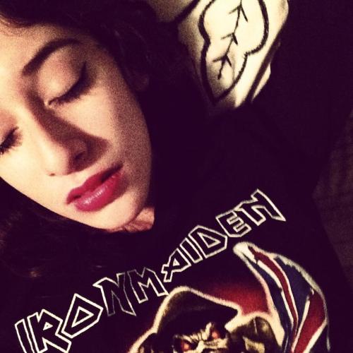 Sexy Girls in Iron Maiden Shirts