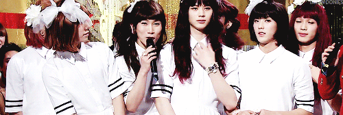 taekwoonies:  Eunkwang: We came crossdressed, not wanting to lose to vixx, BUT WHAT