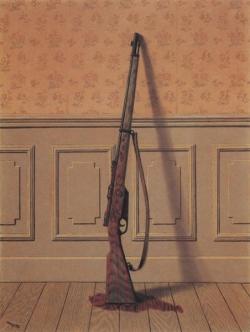 renemagritte-art:    The survivor  1950 