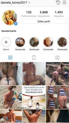 danielakarlis:  New inta account follow me now please