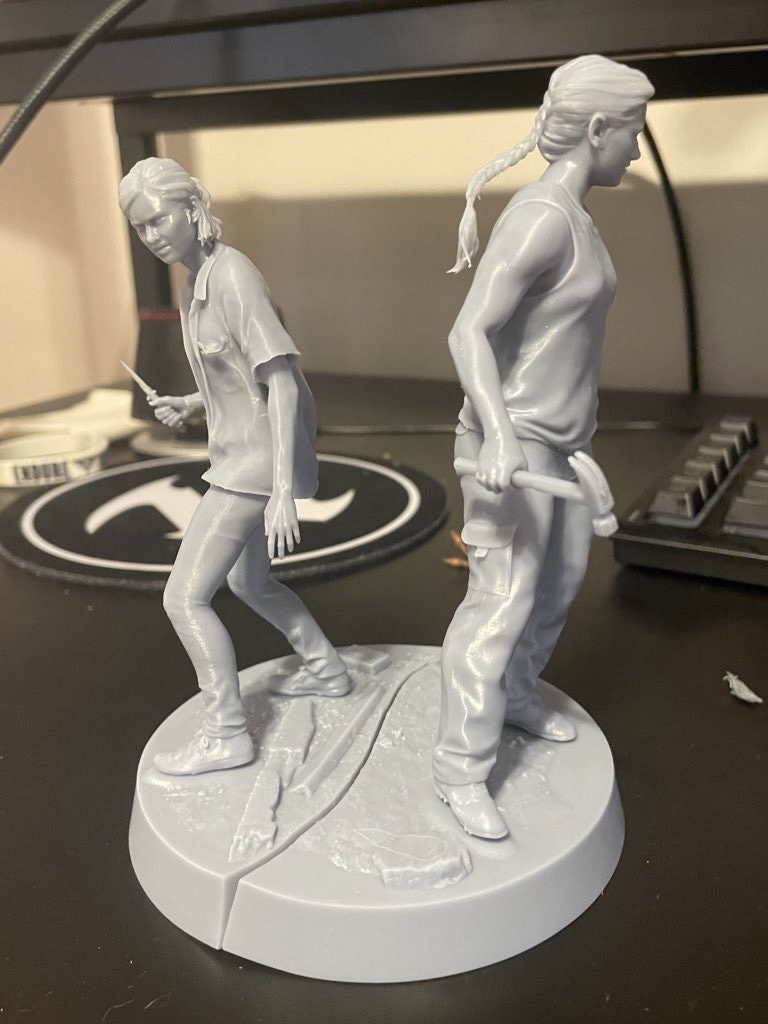 Ellie TLOU2 3D model 3D printable