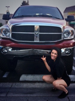 katrinajadefetishmodel:  modded the truck,