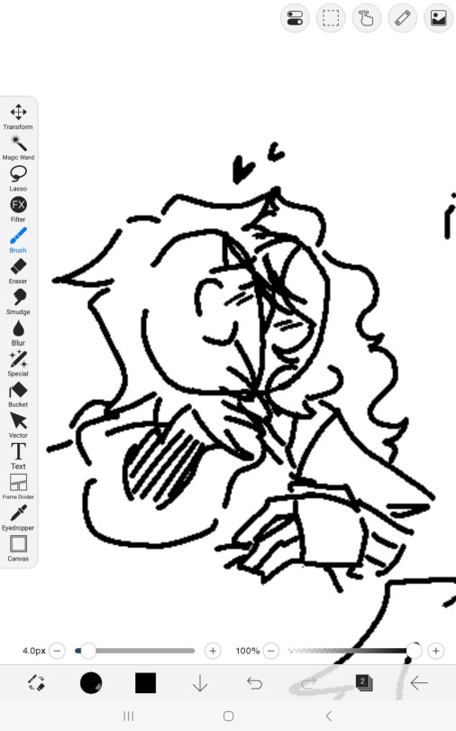 Random Oc Doodle I Have Saved In My Screenshots I Thought It Looked Pretty Decent Idk