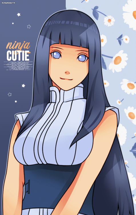 aizawashoutta: ❤ HYUUGA HINATA ❤ | ❤ THE LOVELY NINJA ❤ ↳ requested by my dear anon ❤❤❤