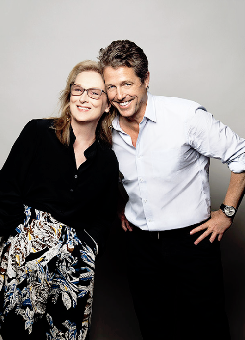 Meryl Streep and Hugh Grant photographed by Brian Bowen Smith, 2016 (✗)