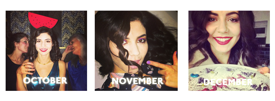 royalfroot:  Marina Diamandis through the year + instagram pics 