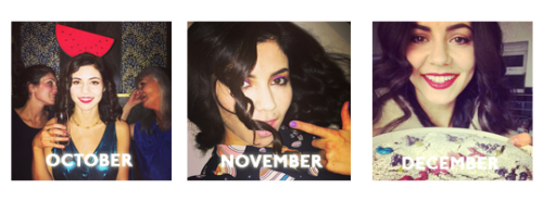 royalfroot:  Marina Diamandis through the year + instagram pics 
