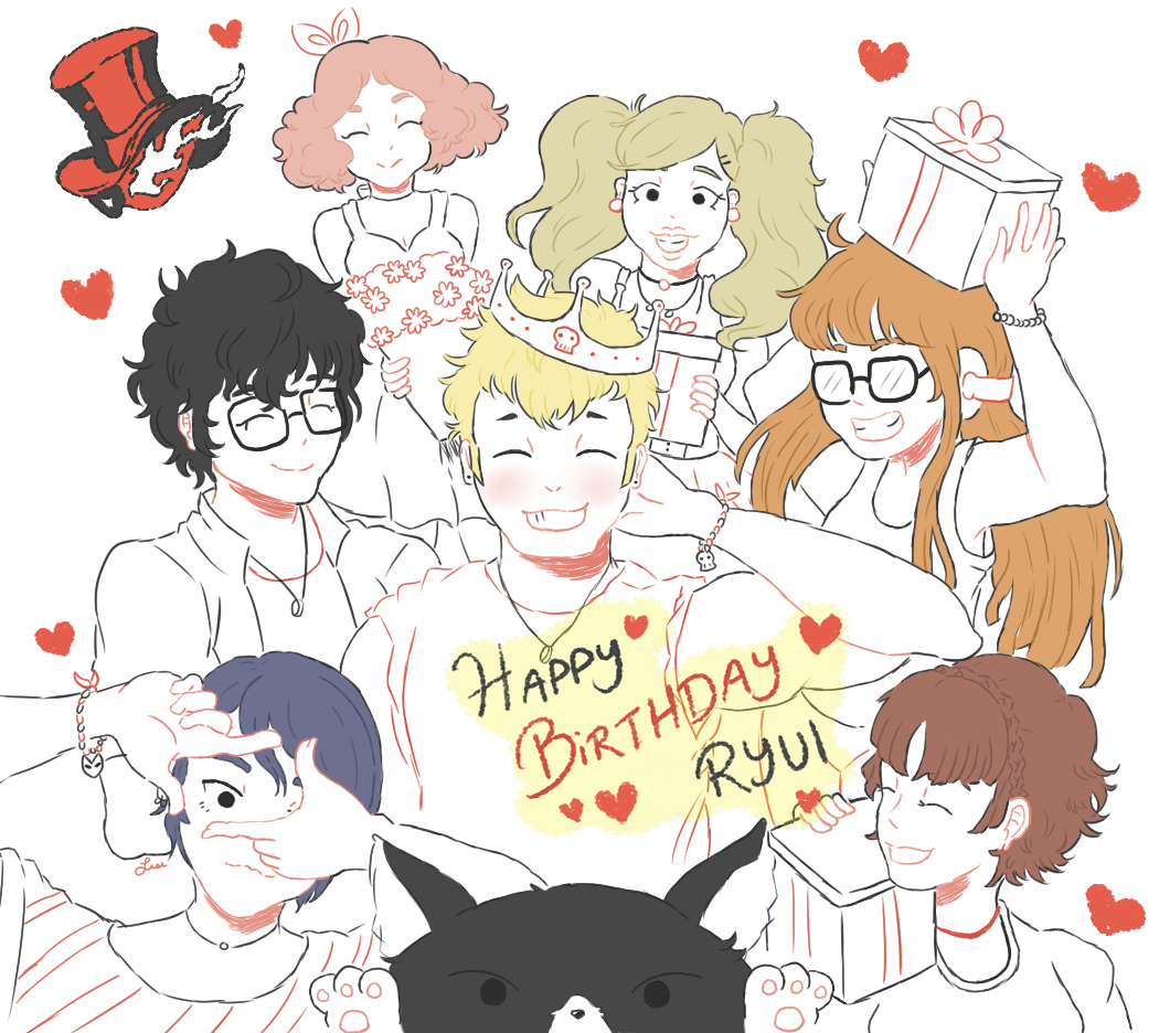 just-lisi:Happy birthday to perfect sunshine boy, aka Ryuji Sakamoto ☀️❤💀⚡