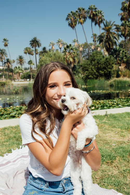 Mackenzie Ziegler photographed by Emily Knecht for The Coveteur: December 2017.