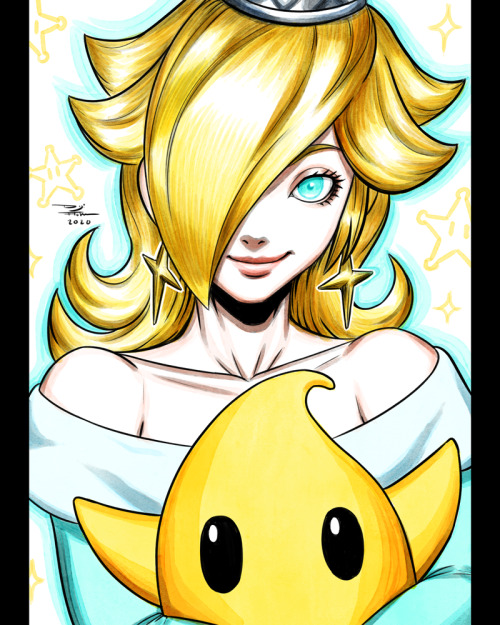 Arttrober-Day26: RosalinaThe last Super Mario Bros game I played was New Super Mario Bros for the DS