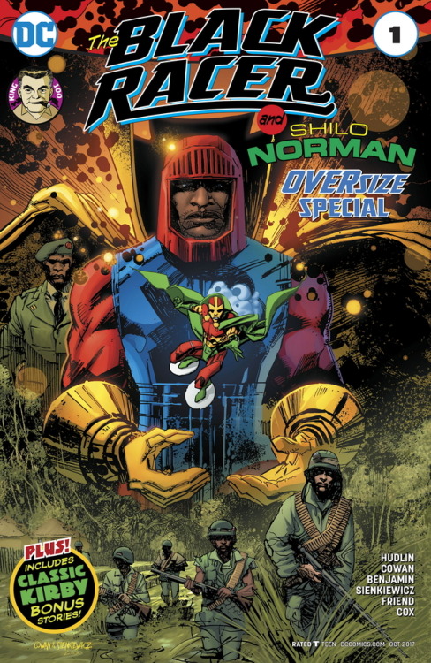 superheroesincolor: The Black Racer and Shilo Norman Special #1 (2017)        Shilo N