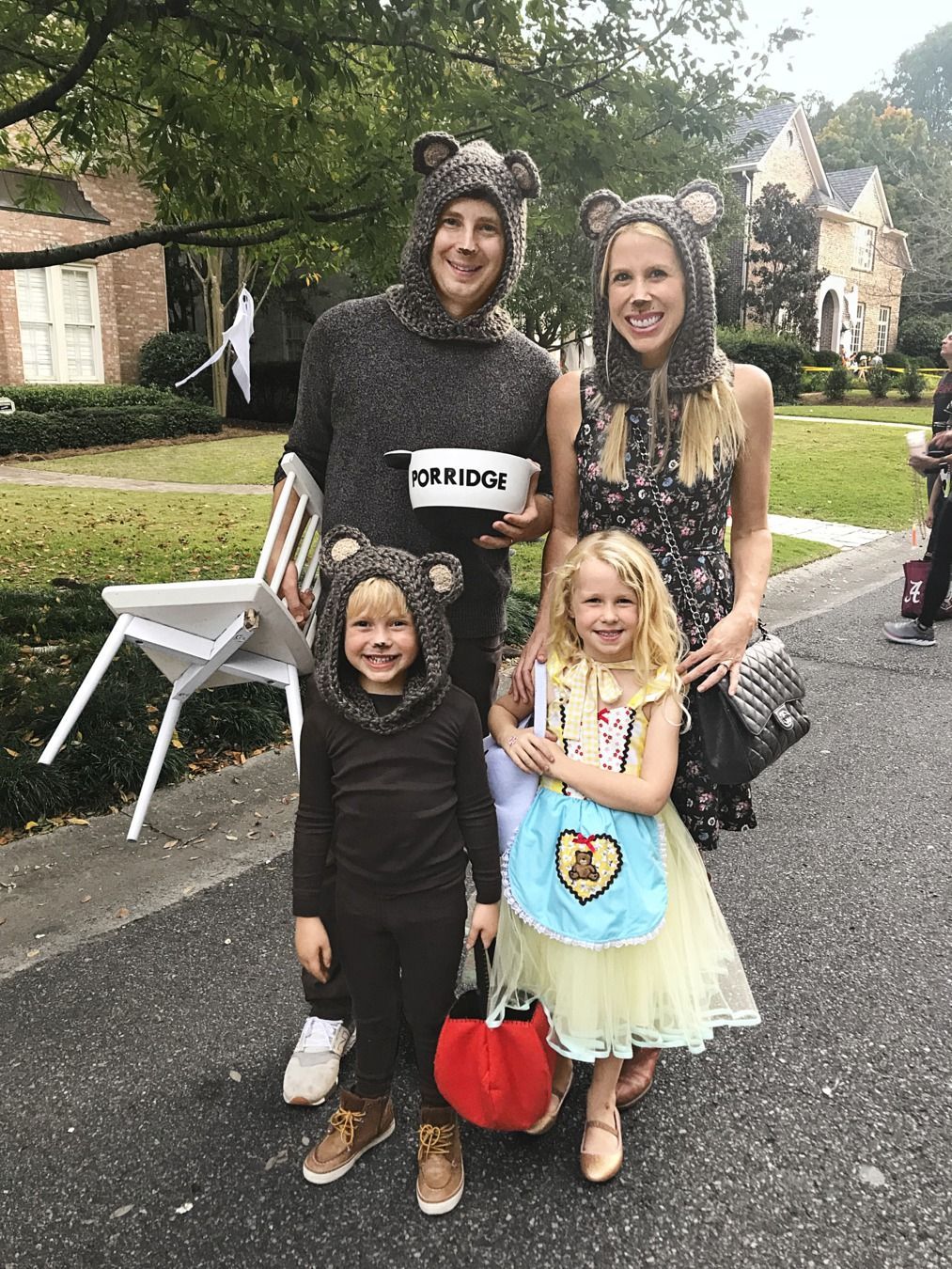 Funny Family Wife, Husband, boy and Girl Halloween Costume