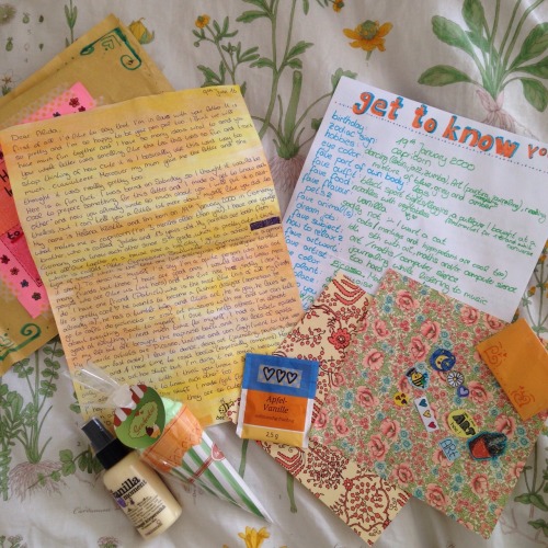 blossomalida: I love my pen pal @goghplnt ✨Received such a nice letter today