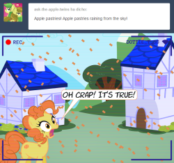 ask-the-apple-twins:  askthecookies:  They