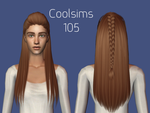 Retextured hairs I should’ve uploaded years ago, part 03/34Cazy Marion    Polycount: ~18.000, cu-euC