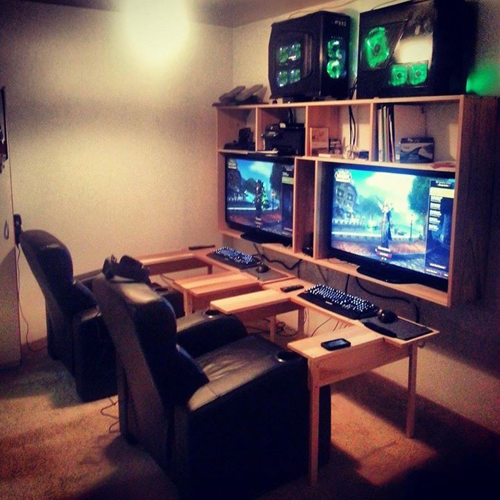 One of the coolest gaming setups ever. | Stupid Shit My Guild Says