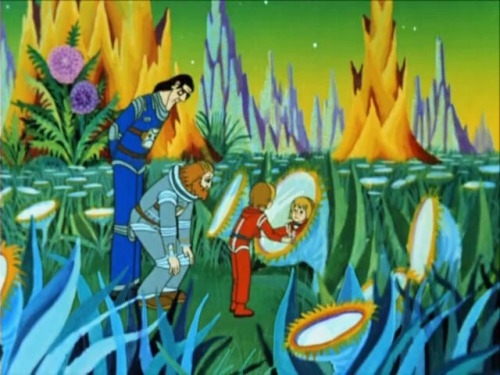 talesfromweirdland: Russian animated feature, The Mystery of the Third Planet (1981). Such great, su