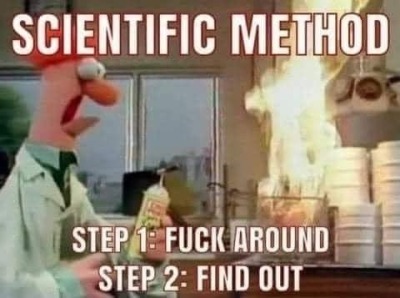 chubby-aphrodite:hawthorn-and-ivy:Fave science meme. I can’t remember where I got