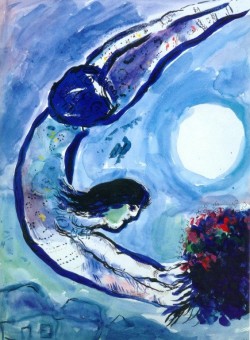 artishardgr:  Marc Chagall - Acrobat with