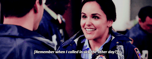 godrixhollow:#in which i am both jake AND amy becAUSE #SAME