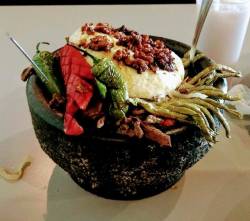 food-porn-diary:  Mexican Molcajete - Cheese,