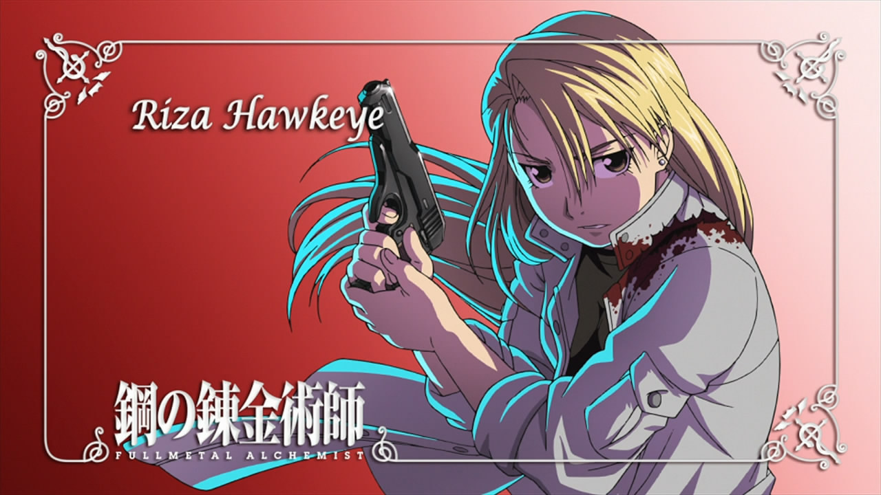 randomfandomshenanigans:  Bad-ass women of Fullmetal Alchemist: Riza HawkeyeFMA Brotherhood: