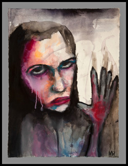 vividhdphotography:  Marilyn Manson Paintings