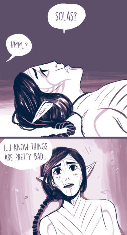 limpstella:a pre-fade conversation. a fluffy contrast to this ; v ;