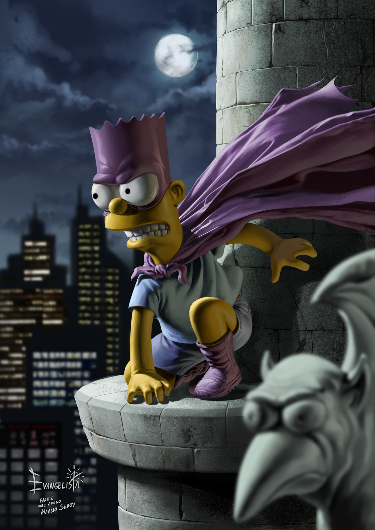 BATMAN NOTES — Bartman - The Simpsons/Batman Mashup by Eber...