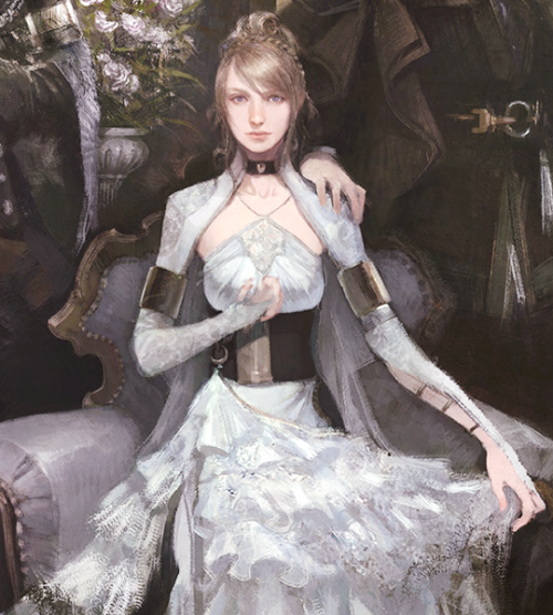 verryfinny:Crowe Altius &amp; Lunafreya Nox Fleuret