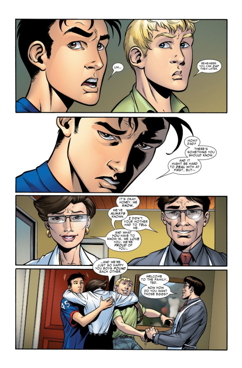 spidey-adhd:tfw you try to come out to your parents as a superhero but come out as gay instead