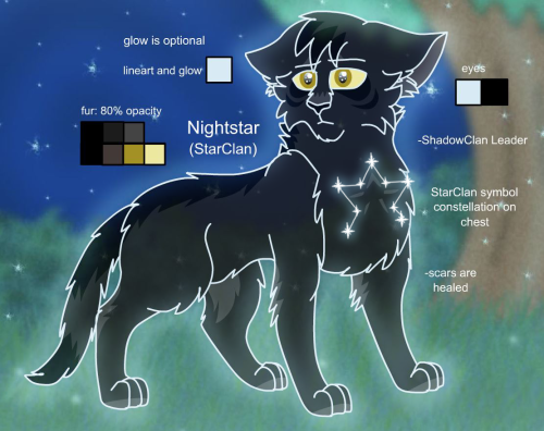 Nightstar, Nightpelt (StarClan)(2022 version)