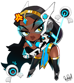 rzstudio:  Chibi Symettra cuz this hero needs more love in the game! 