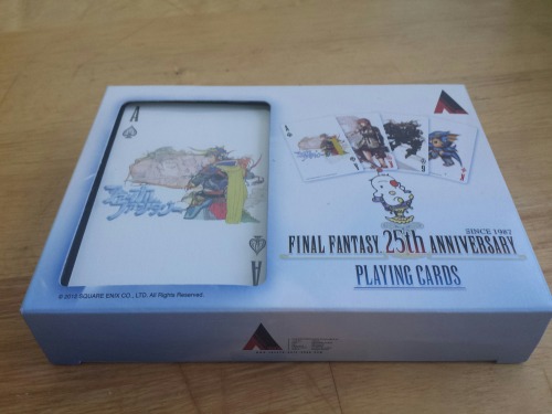 Final Fantasy 25th Anniversary Playing Cards