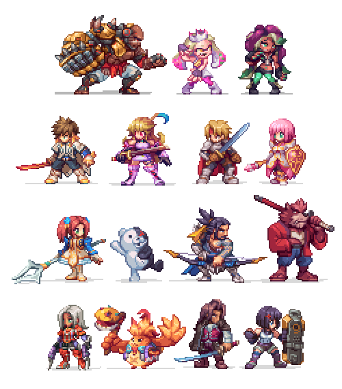 New set of new Card Gallery sprites, more to come!