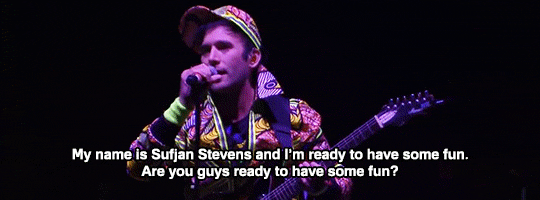 arqueete:Sufjan Stevens at Coachella.
