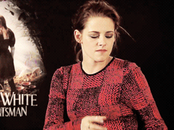 nickcutler:  kristen plays charades  You&rsquo;re so cute, but I have no idea&hellip;