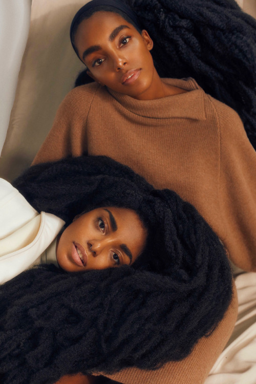 fashionarmies:‘Urban Ladies’ Cipriana &amp; Tk Quann by Will Vendramini for Elle Bra