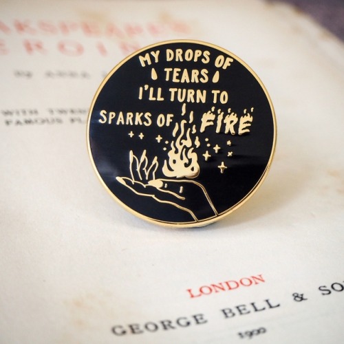 sapphoshands: sosuperawesome: Literary Enamel Pins, by Literary Emporium on Etsy See our ‘enam