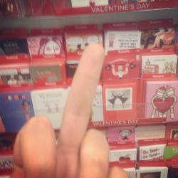 thekhoolhaus:  My thoughts on Valentines Day &lt;3 lol  #valentine #valentines #vday #thekhoolhaus #fuckyou #lmfao  