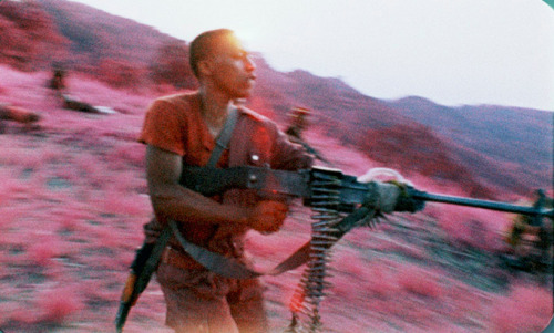 asylum-art:  Richard Mosse: The enclave  the enclave at venice art biennale 2013 In his current show at Jack Shainman, Richard Mosse reprises his heart-rending multimedia installation from the Irish Pavilion at the Venice Biennale last year. The piece,