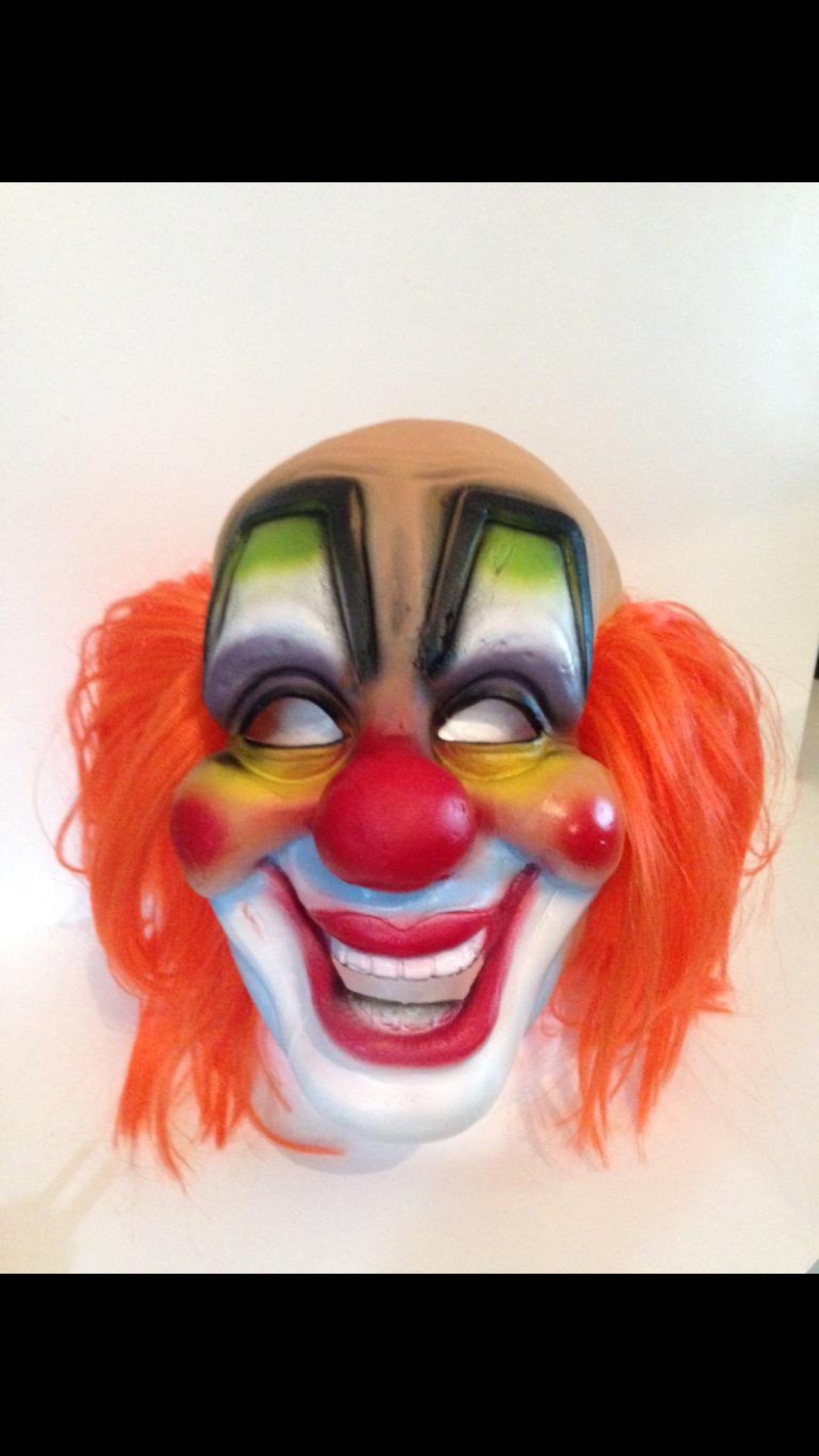 Gleichgültigkeit Bitte montieren rudel clown mask physikalisch Maut Unglück