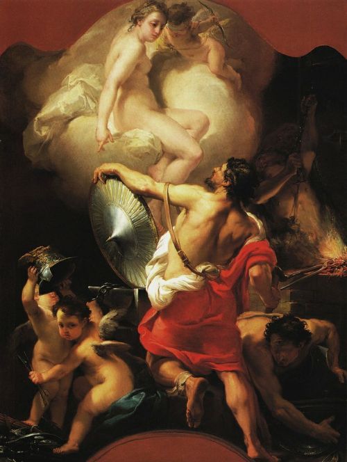 cordisartis:Venus at the Forge of Vulcan1770Gaetano Gandolfi