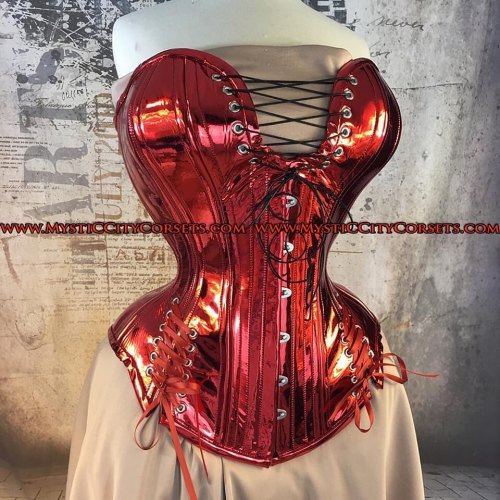 MCC30 www.mysticcitycorsets.com overbust #corset #mysticcitycorsets #mysticcitycorset #pvccorset #mc