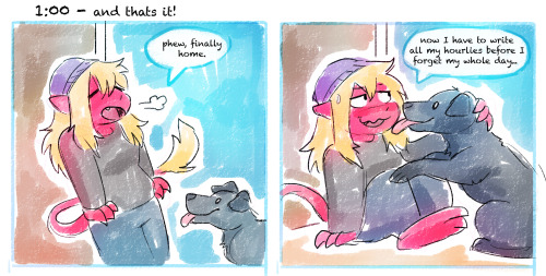 Hourly comics from this weekend!  Busy day :)  I’ll try to remember to do it next year too! 