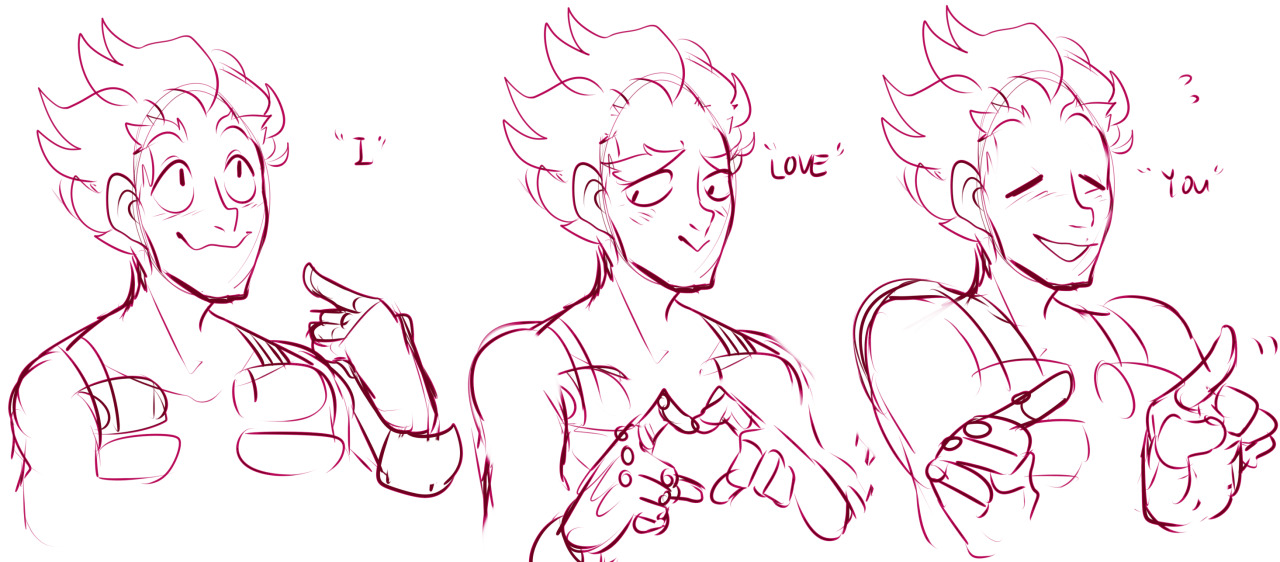 ttoba:  Please take these doodles of my gay sons. I bet Junkrat is a terrible boyfriend. 