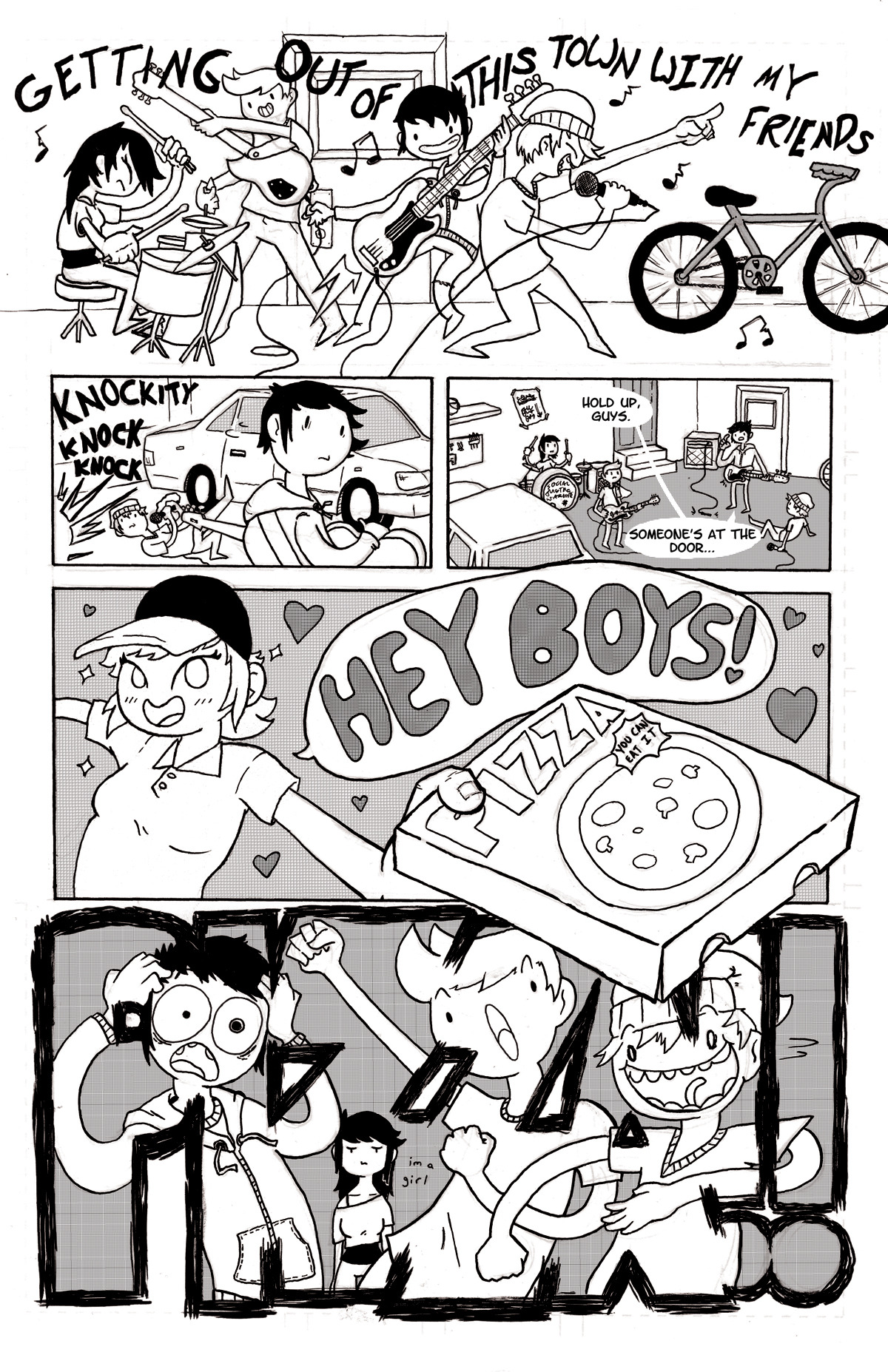 Pizza Girl — If a more pop punk comic has been made than this,...